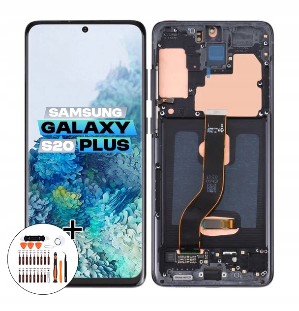 Displej pro Samsung Galaxy S20 Plus G985 Oled Rámeček sada nástrojů