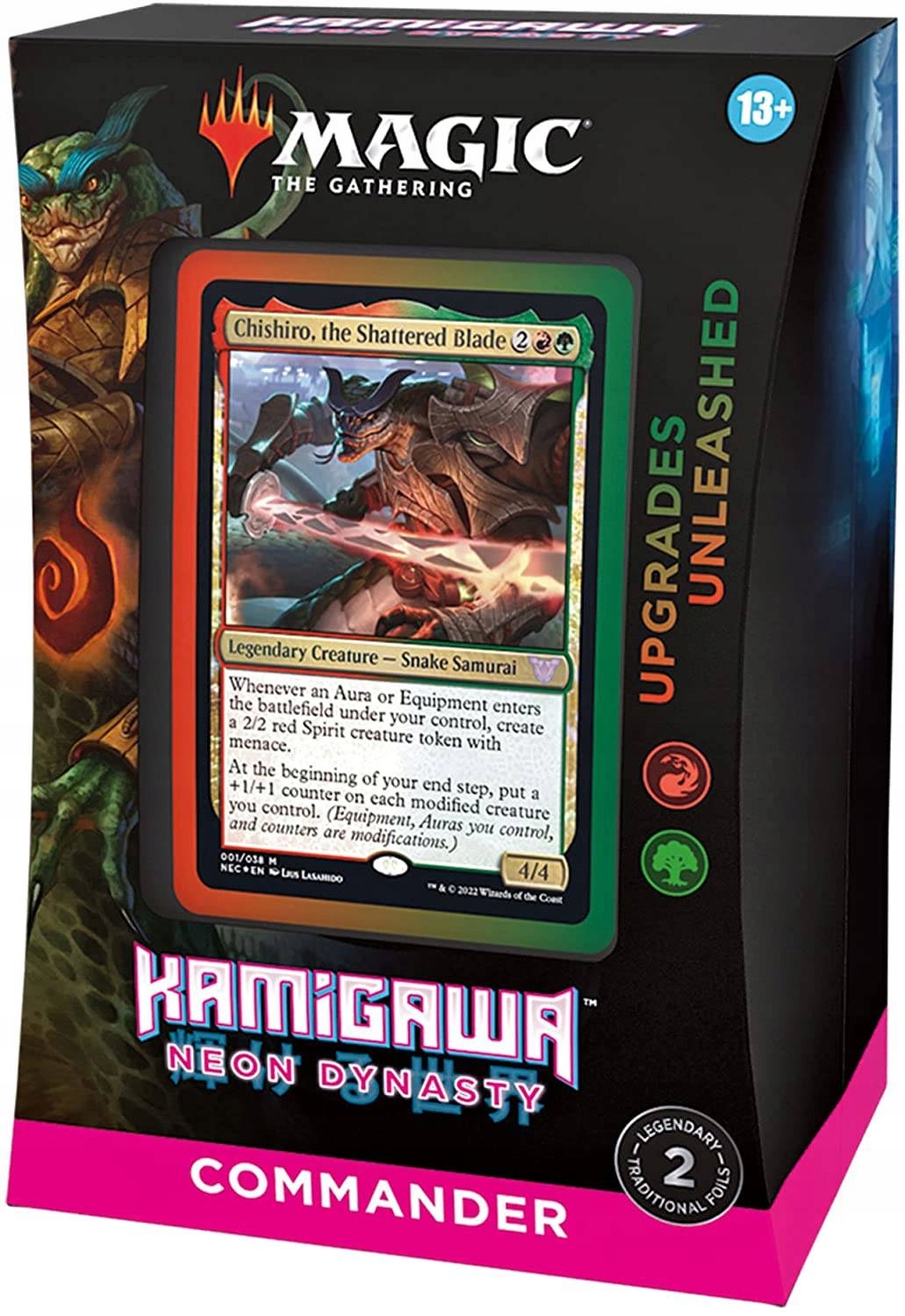

Kamigawa Neon Talia Commander Upgrades Unleashed