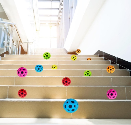 Astro Jump Ball rugalmas gumilabda 6 db Márka márkanév nélkül