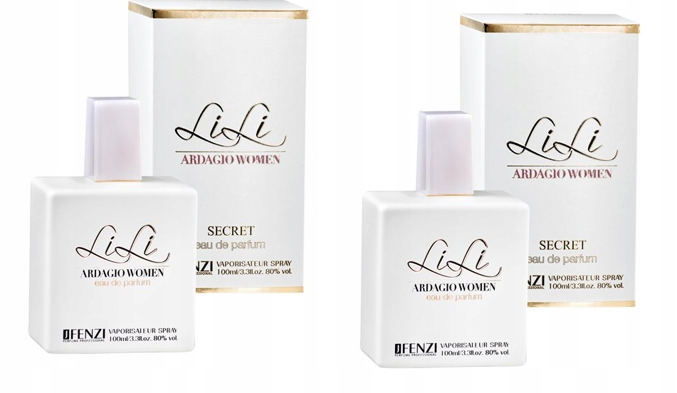 JFenzi Lili Ardagio Women Secret 2x100 ml dámská parfémovaná voda