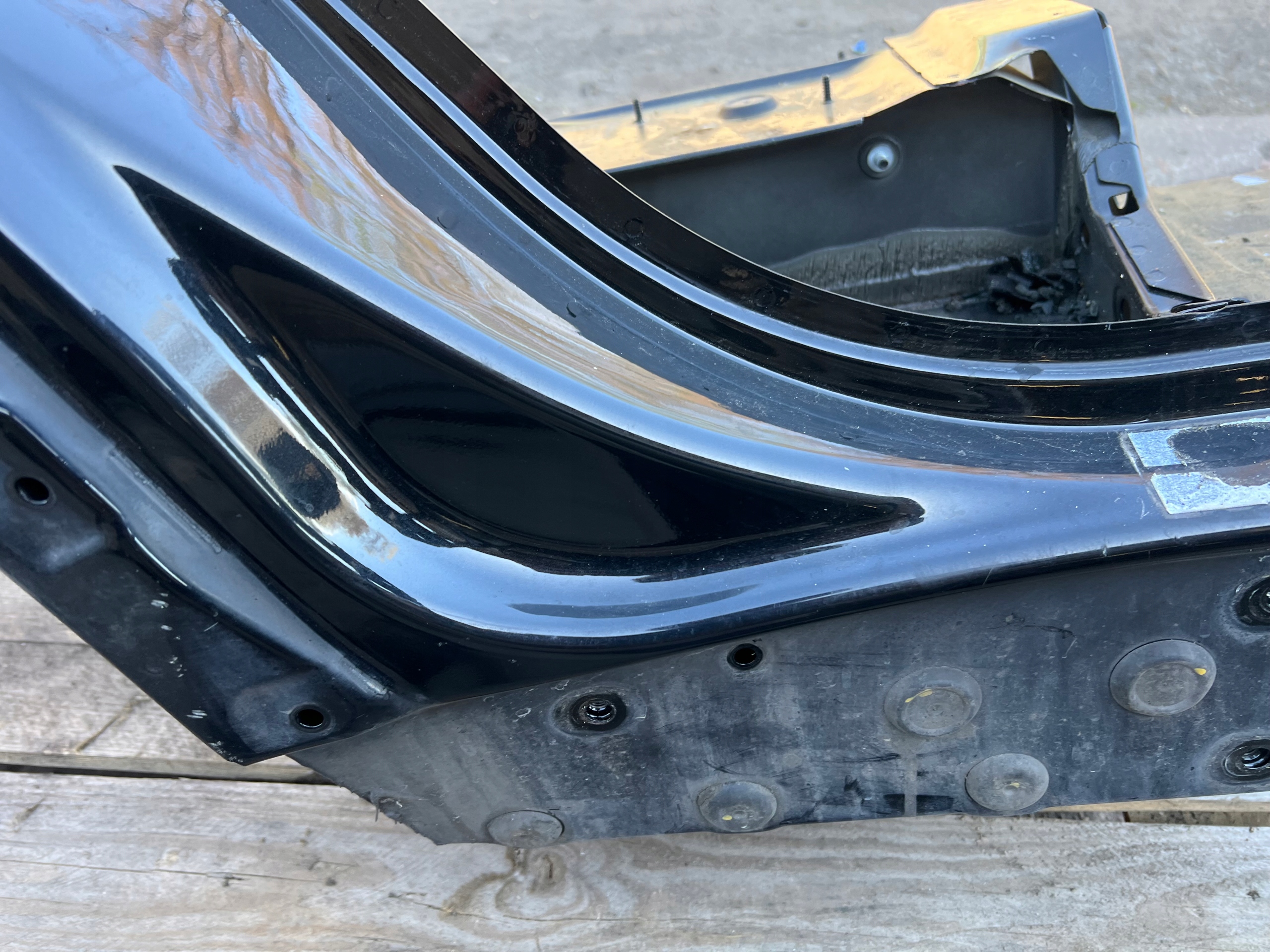 BMW X5 E70 475/9 fender rear part right quarter threshold threshold