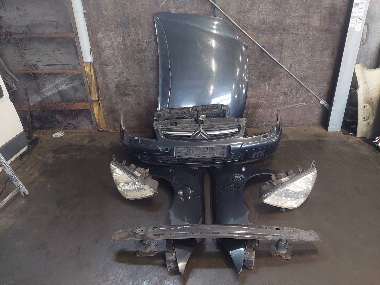 complete front CITROEN C5 and EYPC bonnet bumper fenders lights