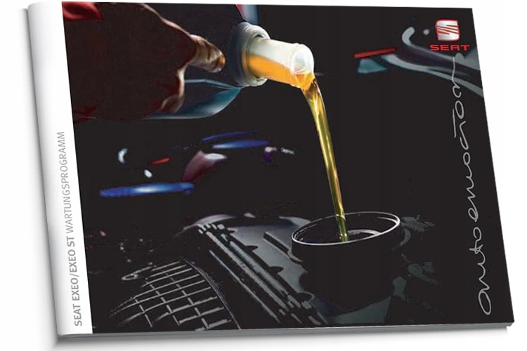 Seat Exeo + ST чиста німецька сервісна книга