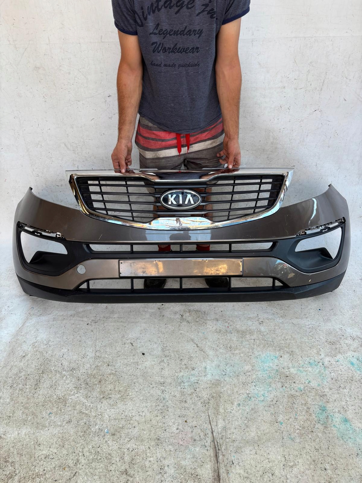 KIA SPORTAGE III 3 10-14 bumper front front
