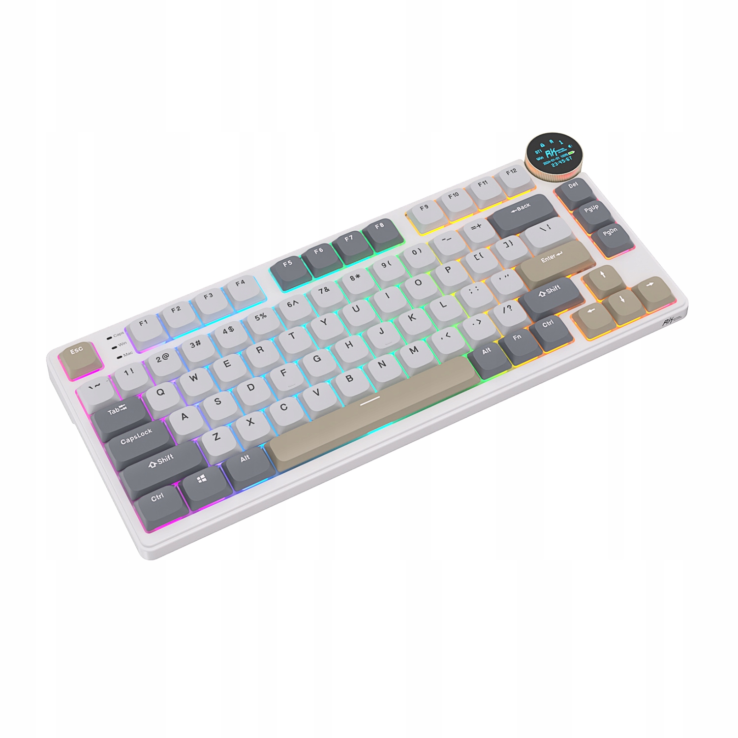 ROYAL KLUDGE RK N80 Pearly Dawn Gaming Keyboard Red switch — 6