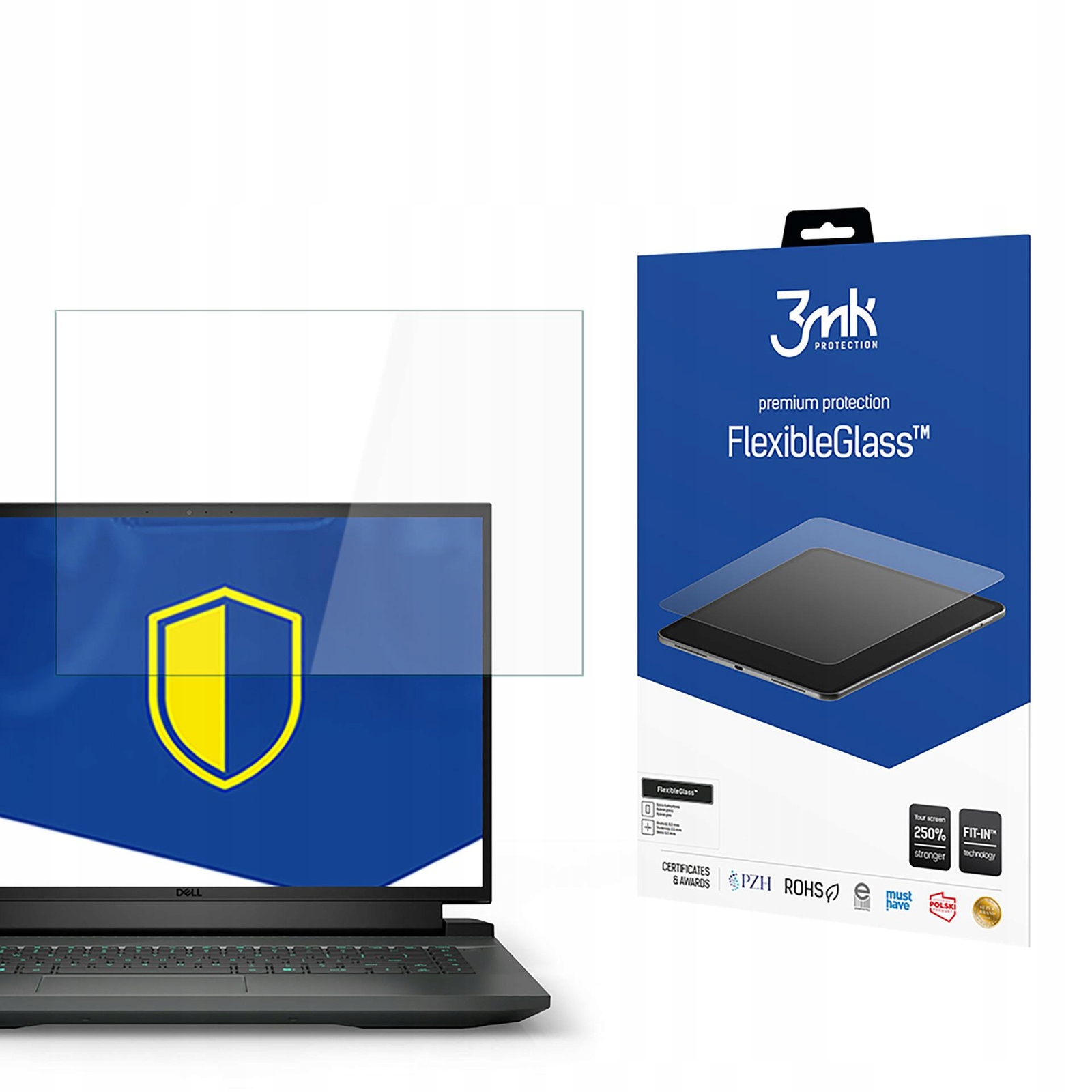 Hybridní Sklo pro Dell G16 až 17" 3mk FlexibleGlass