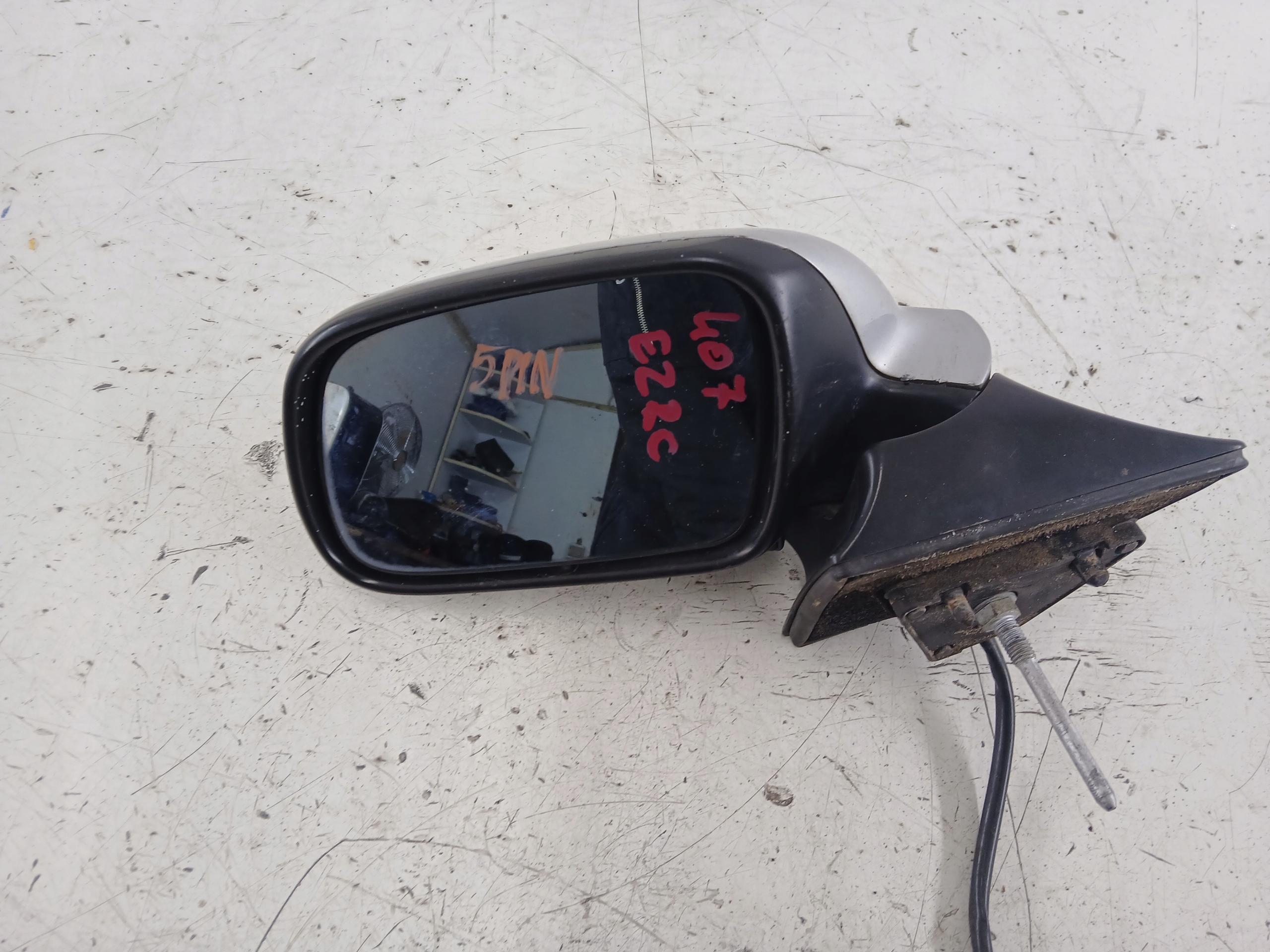 PEUGEOT 407 mirror left 5 PIN EZRC