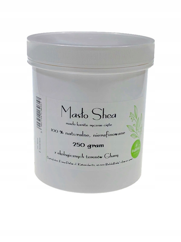 

Masło Shea Nierafinowane Ghana 250 Gram