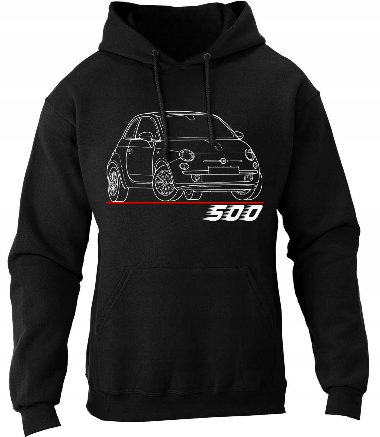 

Bluza z kapturem Fiat 500