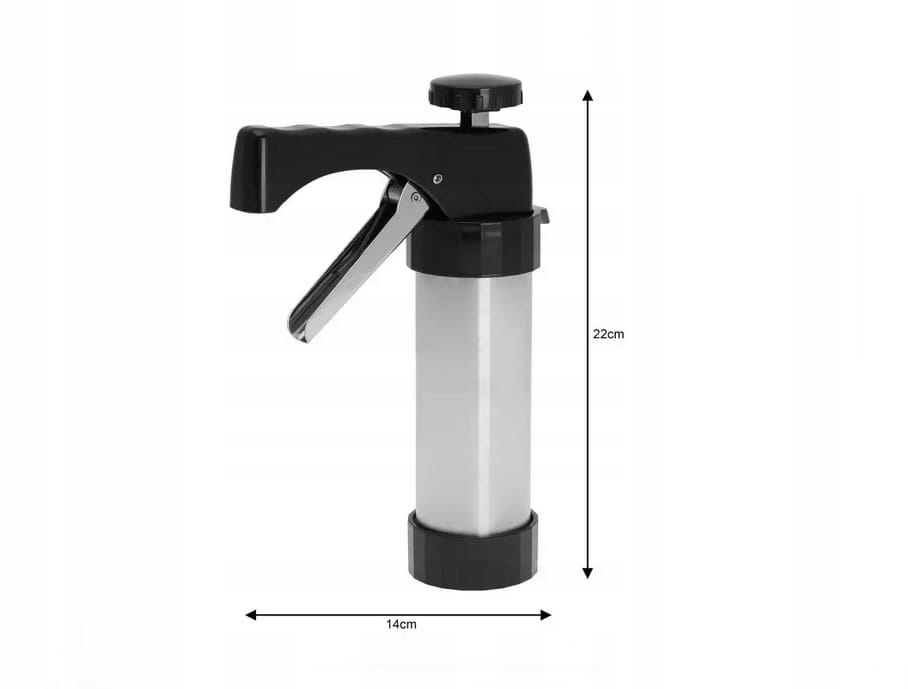 Maszynka, szpryca, dekorator do ciastek KH-1363 Długość 17 cm