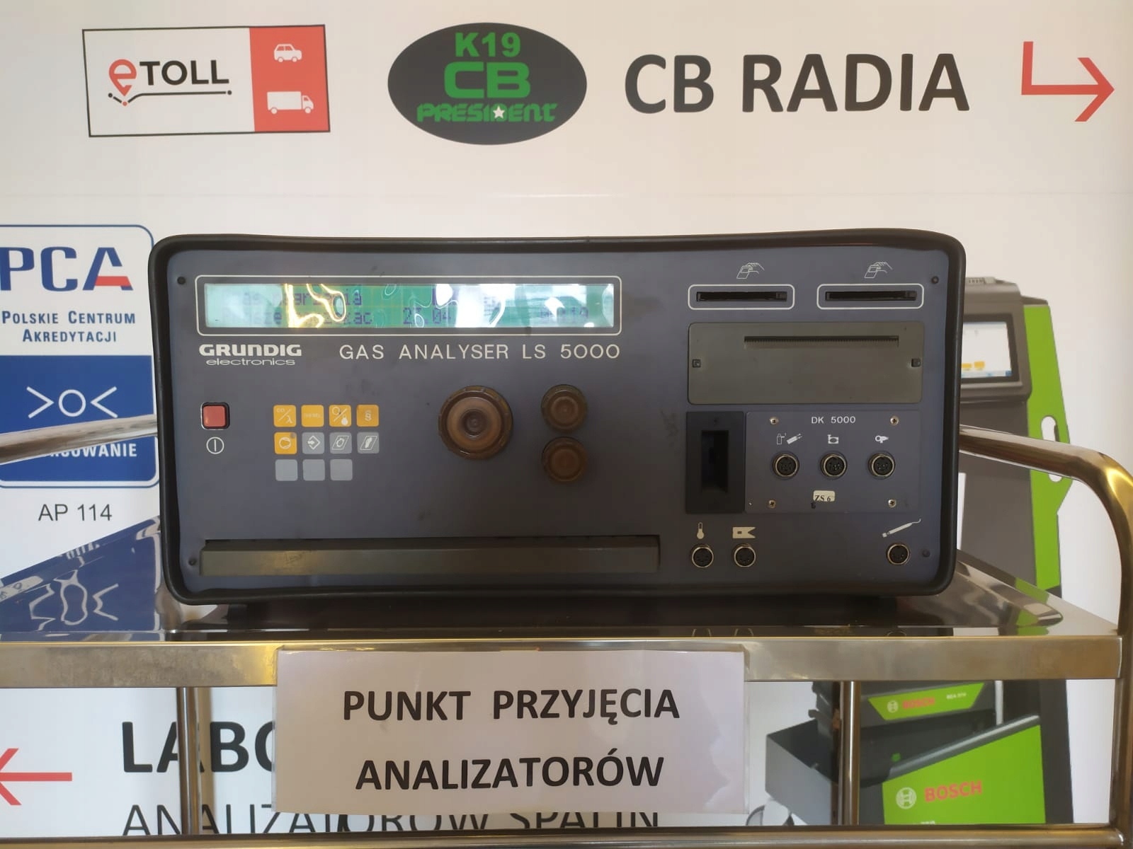 АНАЛИЗАТОР ВЫХЛОПНЫХ ГАЗОВ GRUNDIG LS 5000