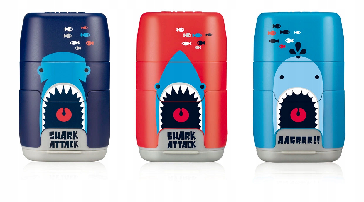 TEMPERÓWKO-GUMKA COMPACT SHARK ATTACK (16) 5348