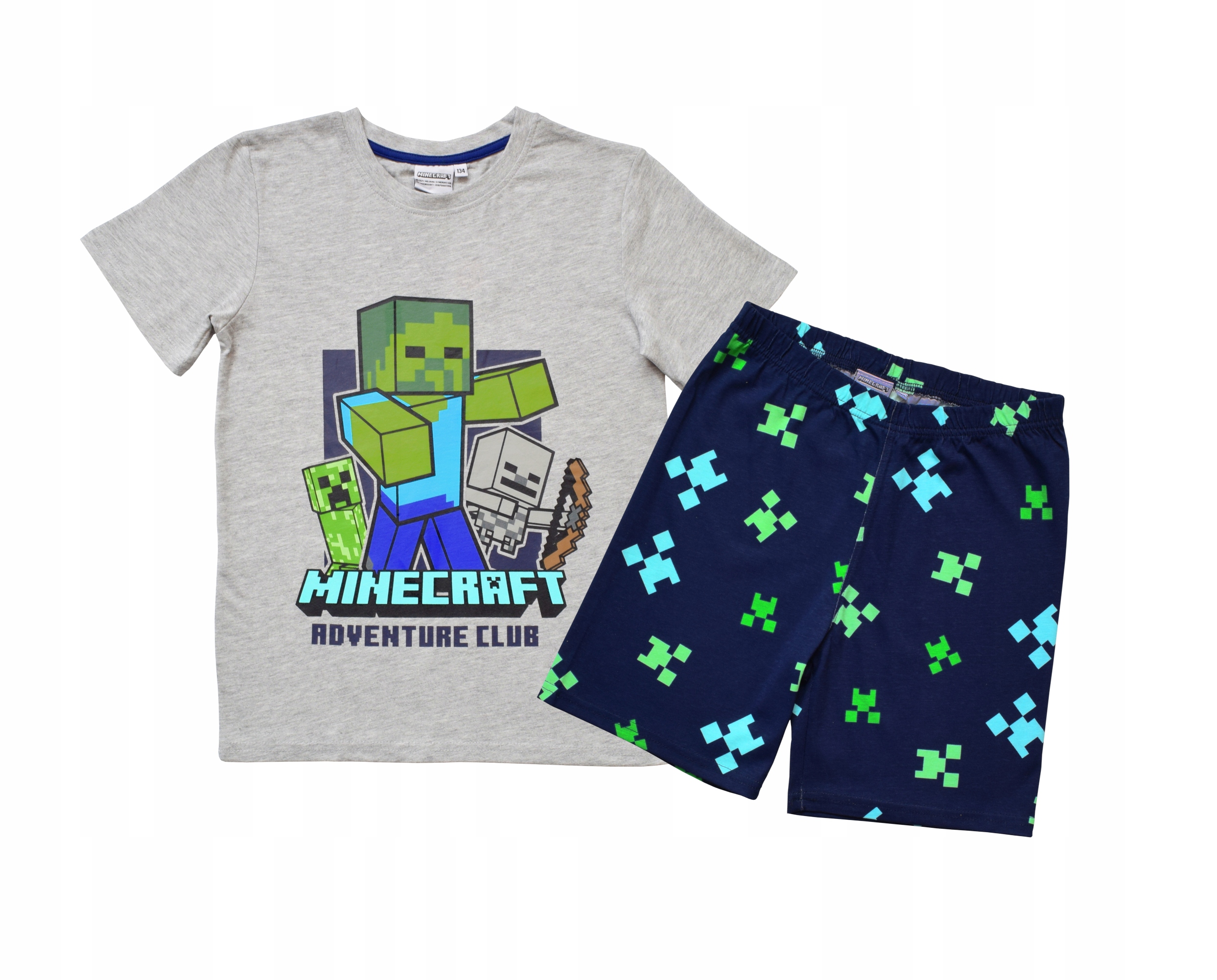 

Piżama Minecraft Koszulka Spodenki Tshirt Bluzka