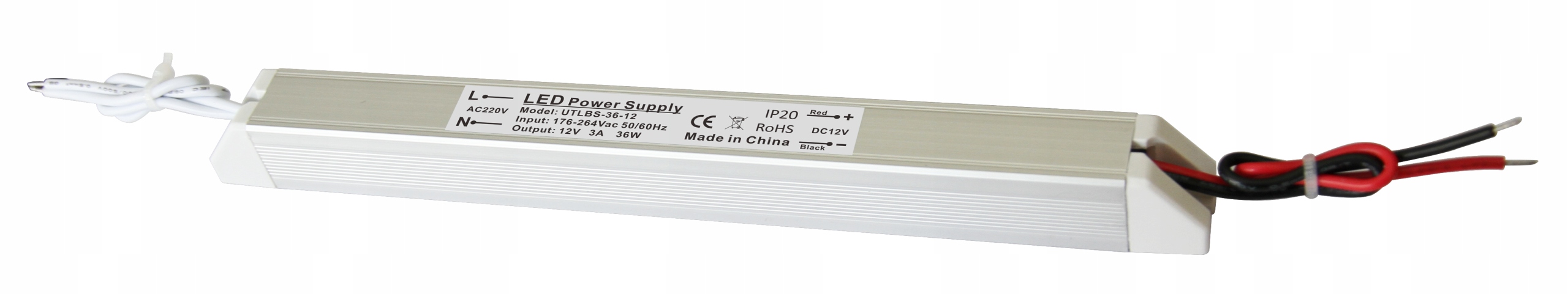 

Zasilacz Led ultra slim 36W 12V 3A IP20 1618