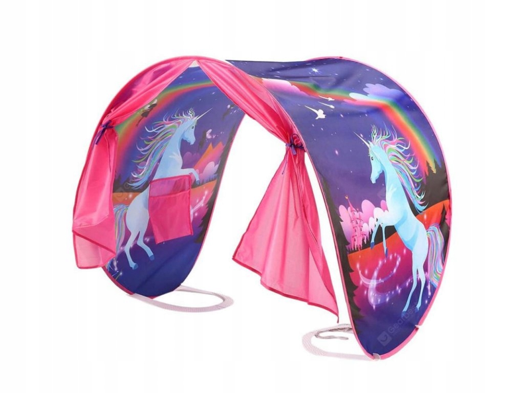 Namiot nad łóżkiem - jednorożec