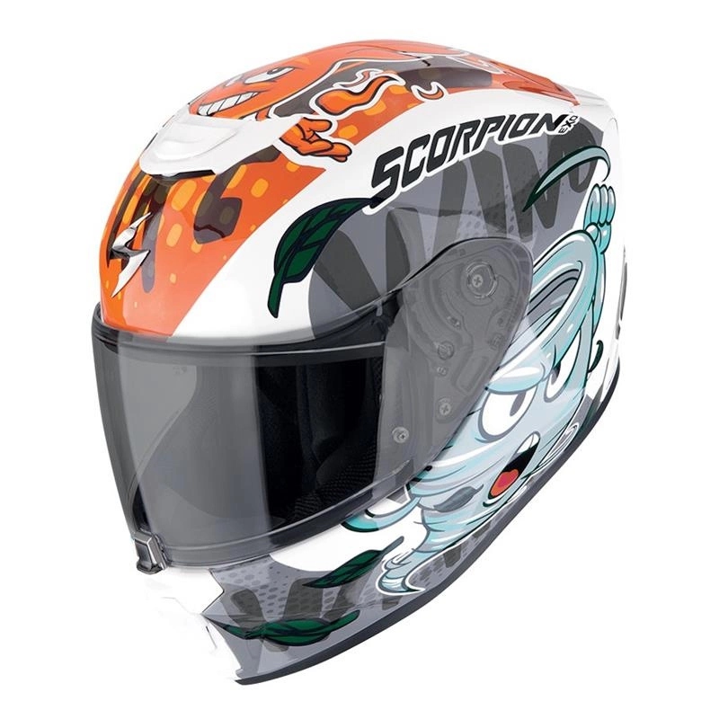 Helma Scorpion Exo-jnr THE4ELEMENTS White/black/orange oranžová Darčeky