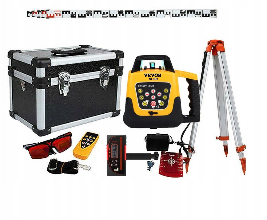 NIWELATOR LASEROWY VEVOR NL300 360 SAMOPOZIOMUJĄCY