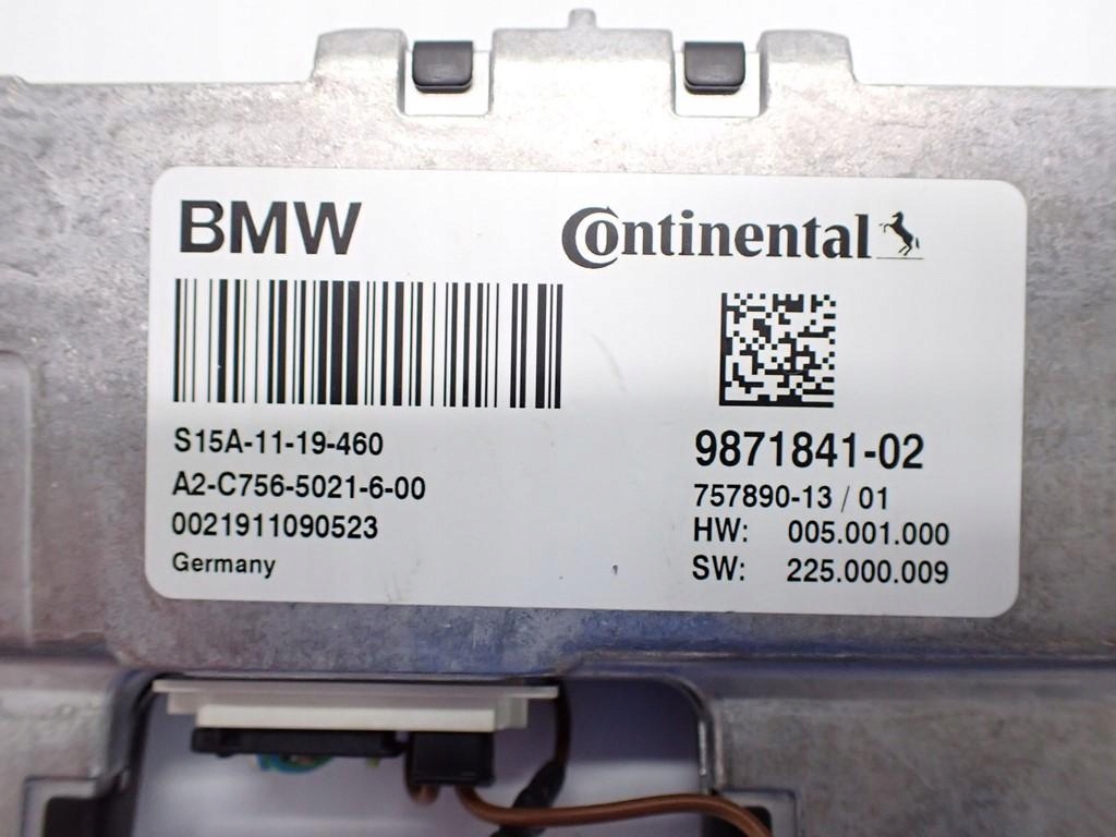 KAMERA MODUŁ RADAR SENSOR KAFAS 9871841 BMW 5 G30 G31 20R Typ samochodu Samochody osobowe