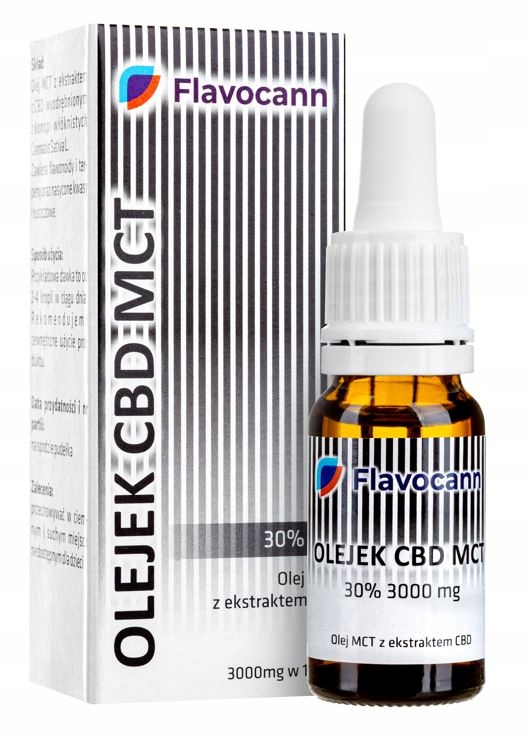 

Olejek Cbd Flavocann Mct 30 % Cbd 10ml