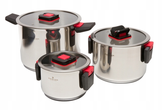 GARNKI ZWIEGER KOMPACT ZESTAW GARNKÓW INDUKCJA 6 Kod producenta 5903357372569