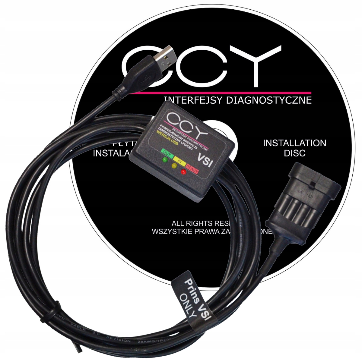 Rozhraní Lpg Usb Ftdi pro tiskárny Vsi DVD Set