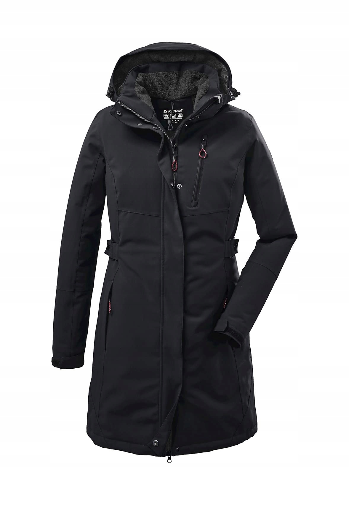 Killtec Dámská parka Softshellová bunda S Kapucí 38