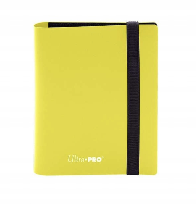 Album na karty Ultra Pro: Lemon Yellow Eclipse 2-Pocket PRO-Binder