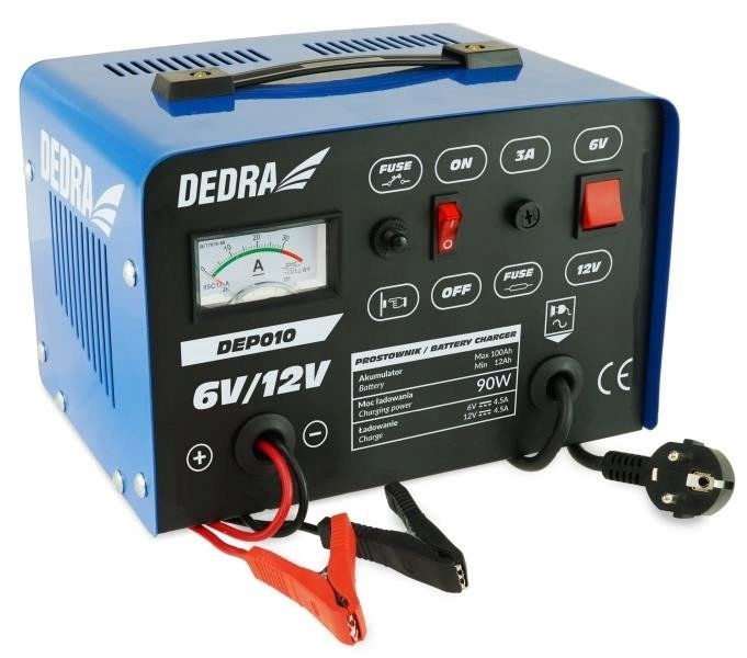 Выпрямитель DEDRA DEP010 6/12V 12-100Ah