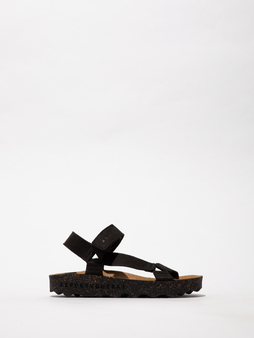 Asportuguesas Dámské sandály Clew Biosuede Black 41