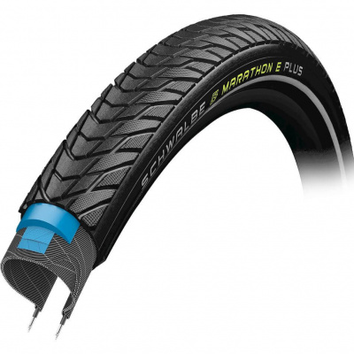 Schwalbe Marathon E-plus pneumatika e-bike 28 proti propíchnutí 700x35c Reflex