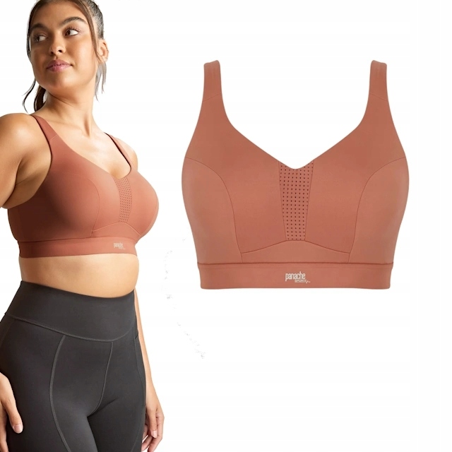 38H 85K Panache Sport Endurance sienna rose biustonosz sportowy soft