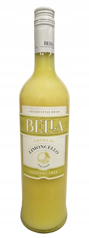 Levně Limoncello krém bez alkoholu 750 ml Bella