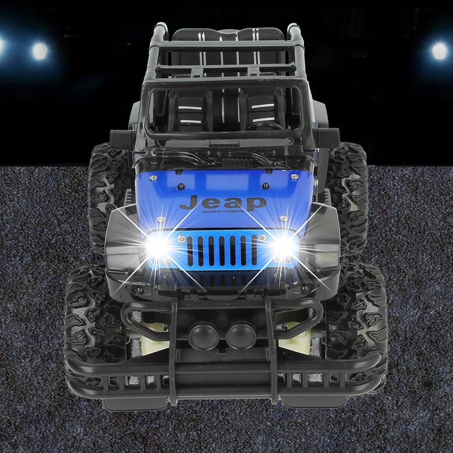 AUTO Samochód ZDALNIE STEROWANY Metal Światła LED Pilot R/C na Akumulator Płeć chłopcy