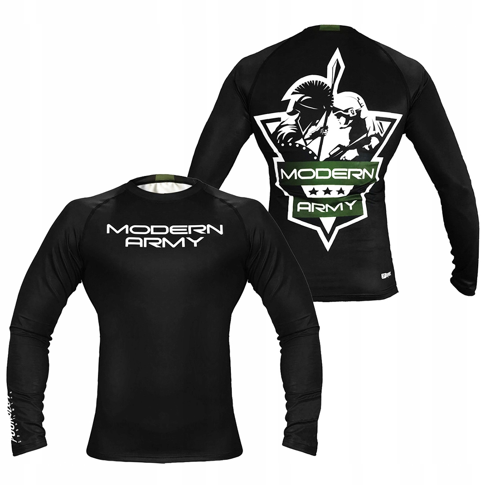 Koszulka termoaktywna Rashguard Poundout Modern Army, termoaktywna XXL