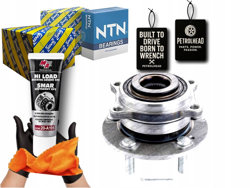 Sada Ložiska Kola S Nábojem Hyundai Grand Santa F #Petrolhead Pro+ Kit7