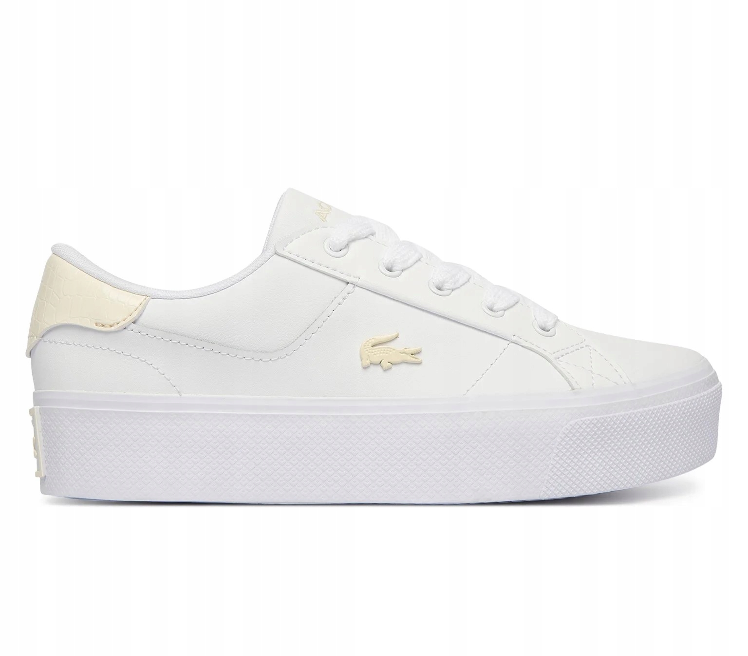 Białe Buty Damskie Lacoste Ziane Platform 225 1 Cfa 750CFA003365T R-38