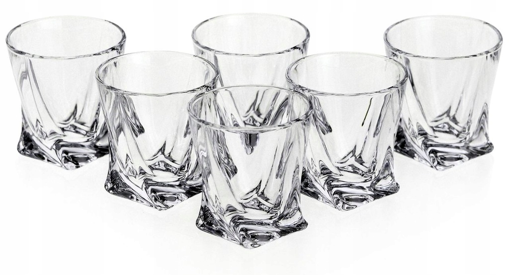 

Kryształowe kieliszki do wódki Bohemia Quadro 55ml