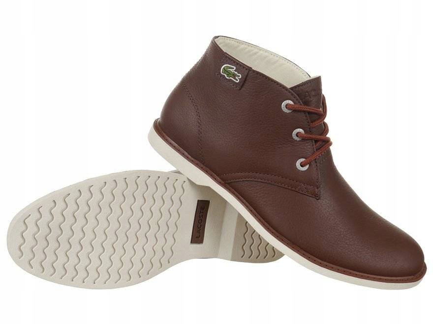 Sportovní boty Lacoste Sherbrook kožené nad kotník