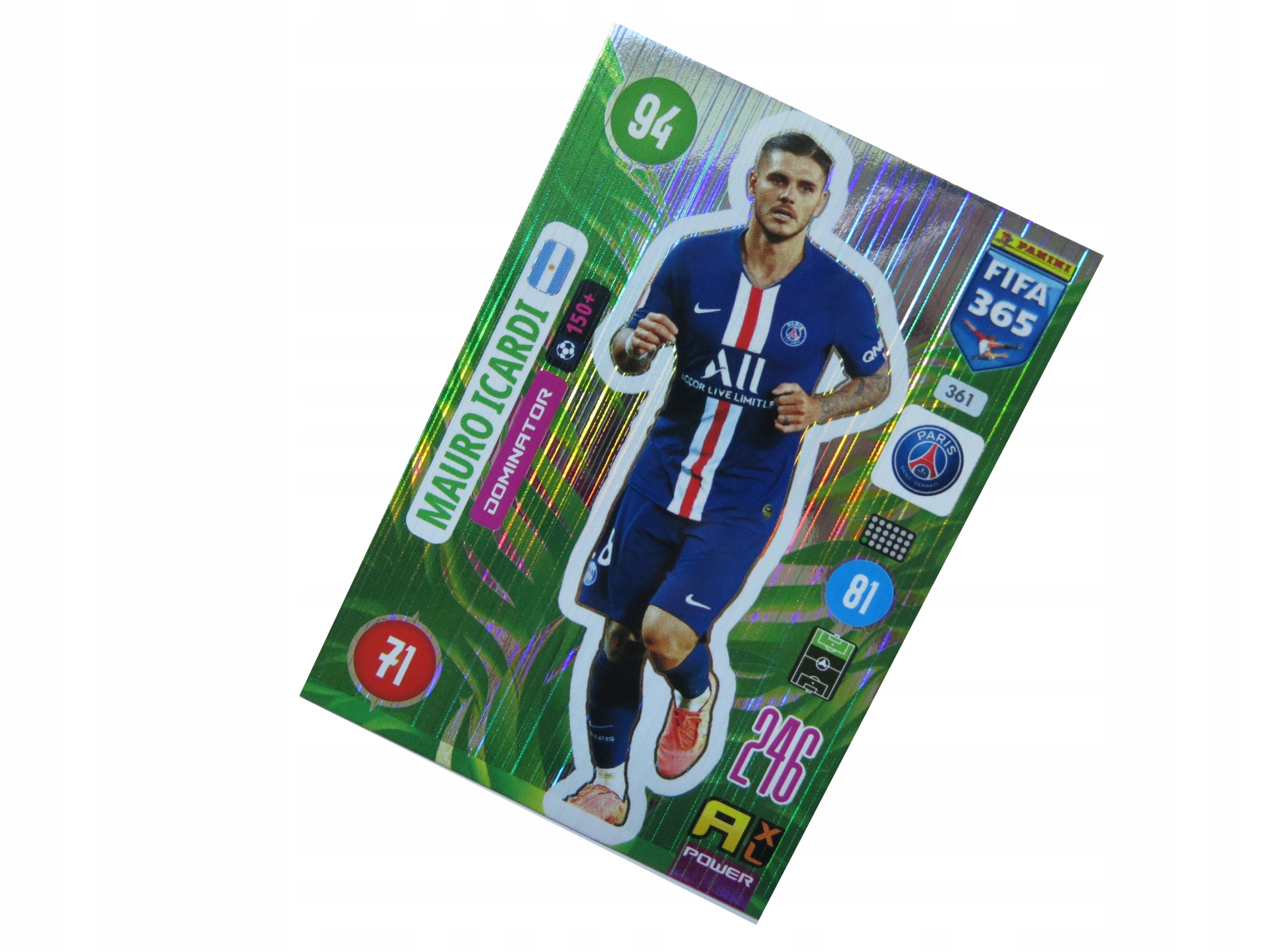 Panini Fifa 365 2021 Karty Piłkarskie Power Dominator Mauro Icardi 361 Psg