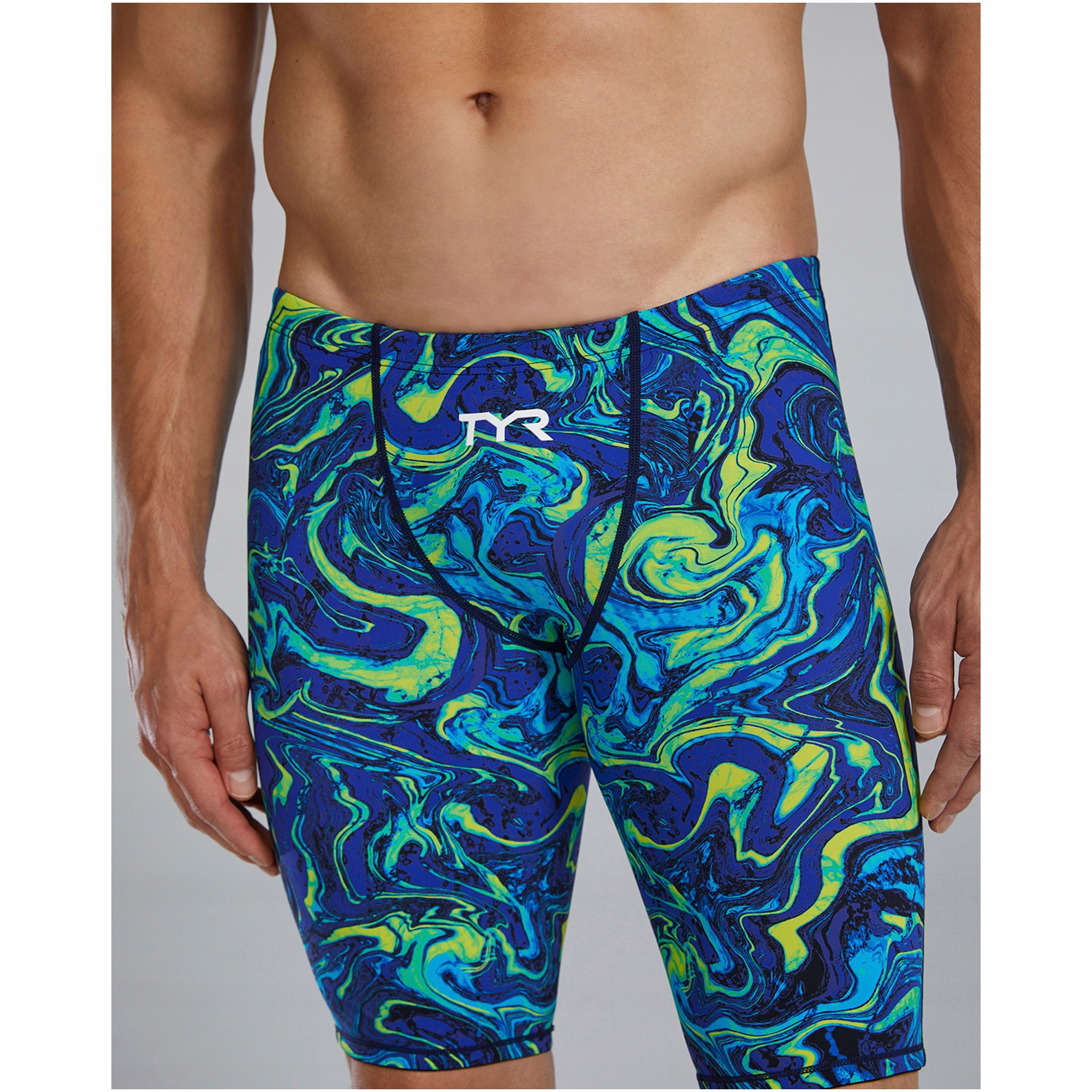 Spodenki pływackie męskie jammery startowe Tyr Thresher Hyperblitz r. 30