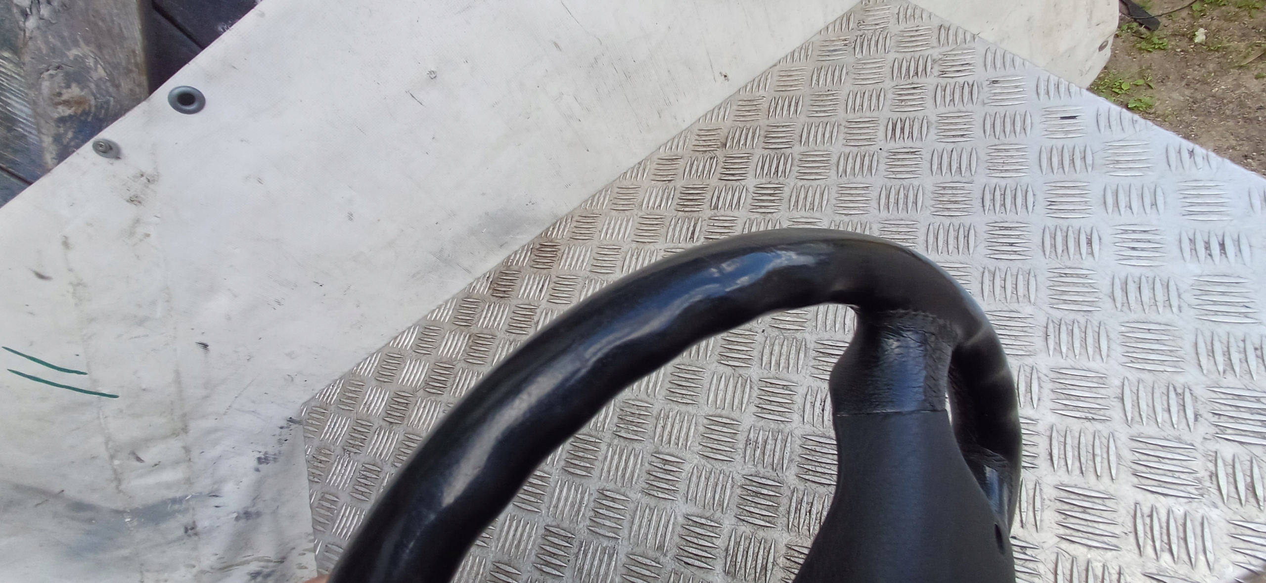 BMW E39 lenkrad SKORZANA Leder LADNA