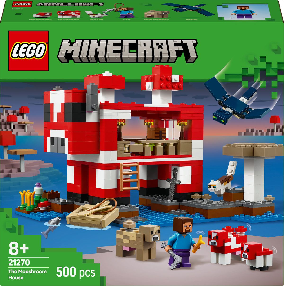 LEGO MINECRAFT - DOM GRZYBOWEJ KROWY NR 21270