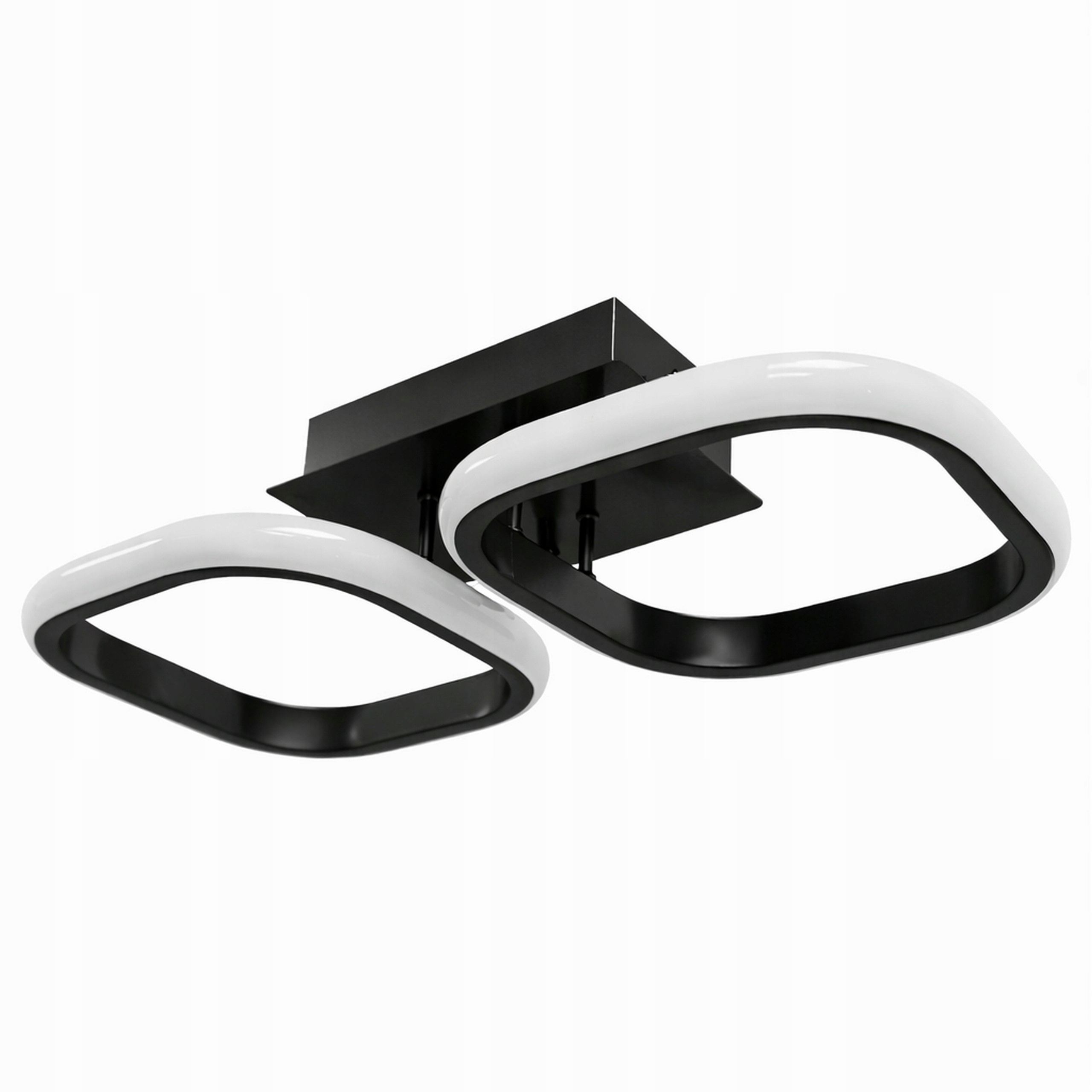 Stropní Svítidlo Černá Závěsná Stropní Svítidlo Led Do Obývacího Pokoje Ložnice 35 CM Neutrální