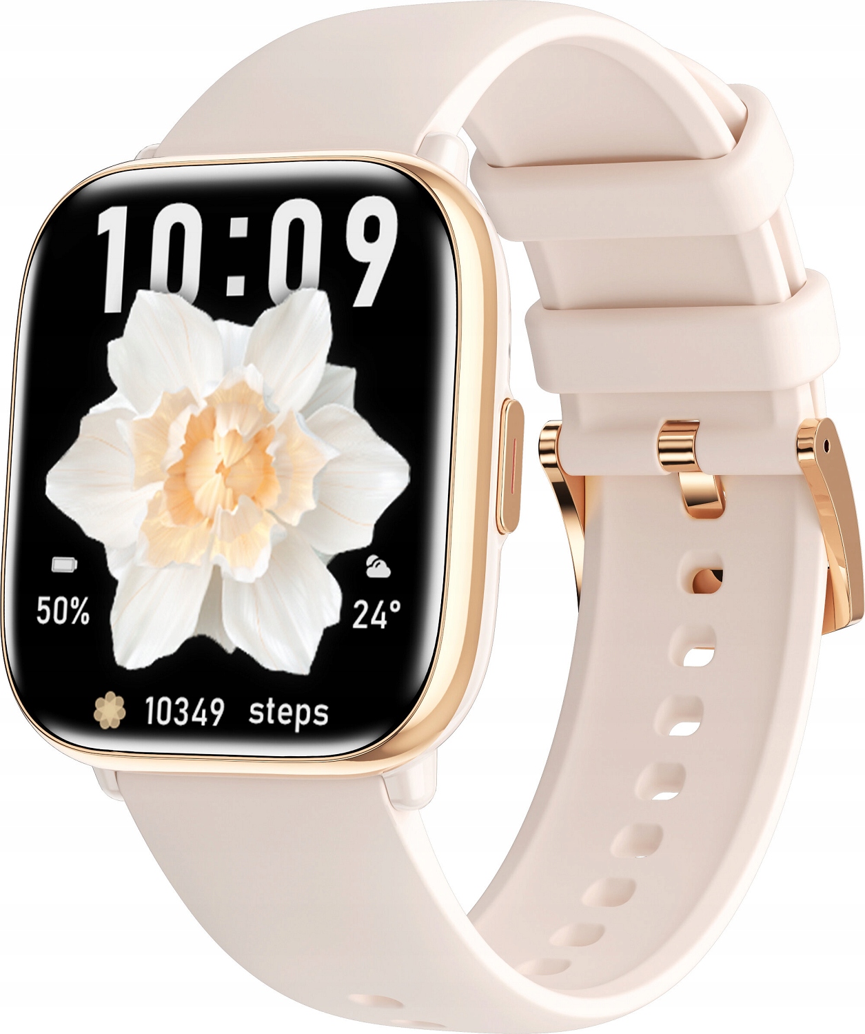 Inteligentné hodinky myPhone Watch Pastel Pink Gold/Tea Rose