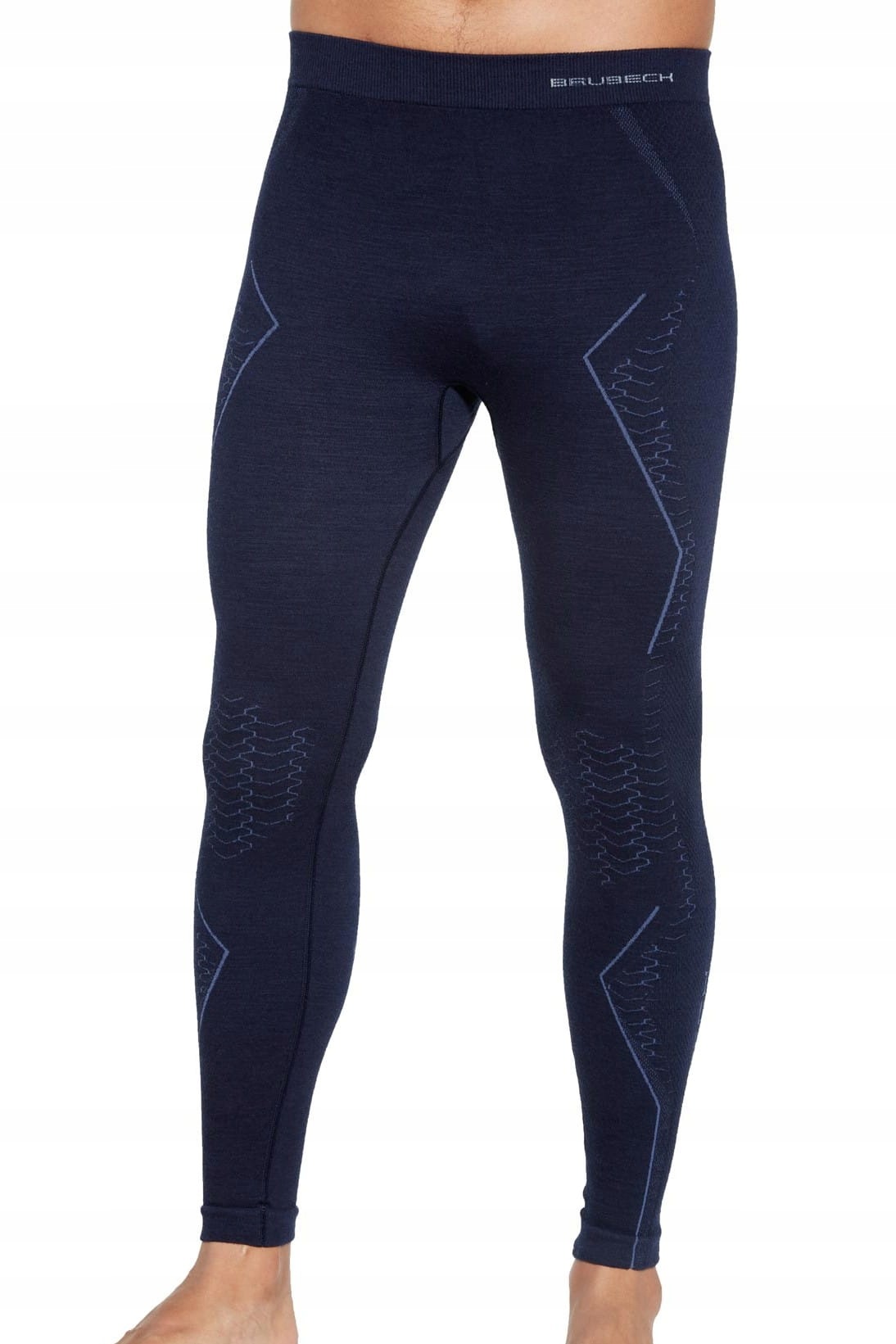 Pánské kalhoty Brubeck Extreme Merino LE1352 modré [Velikost XL]