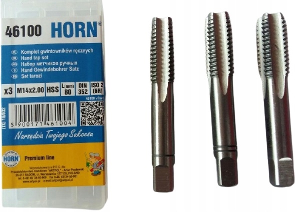 

Gwintownik 14x2.00mm/3szt.