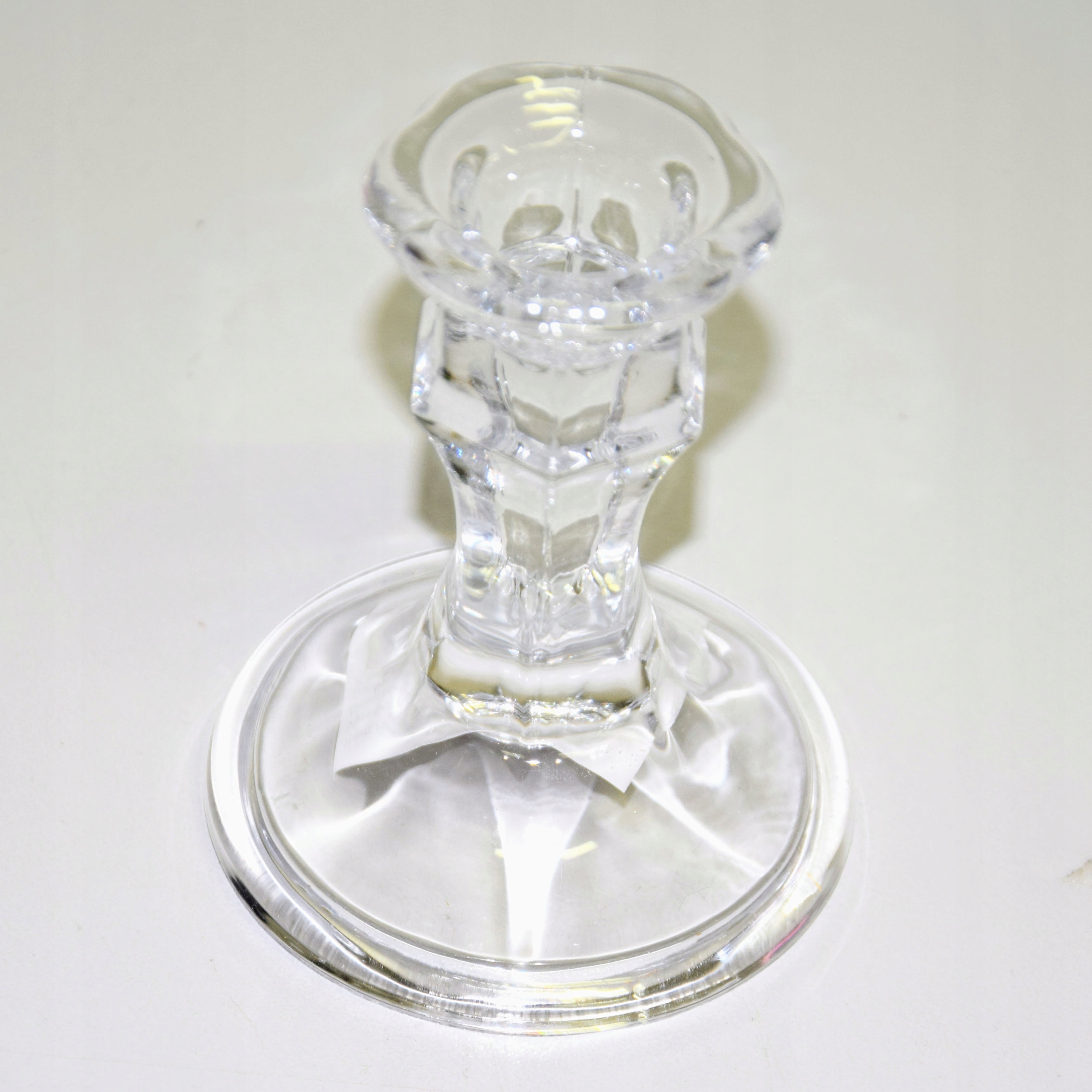 ŚWIECZNIK SZKLANY PRZEZROCZYSTY 8,2×10,2×4,7cm Rodzaj inny