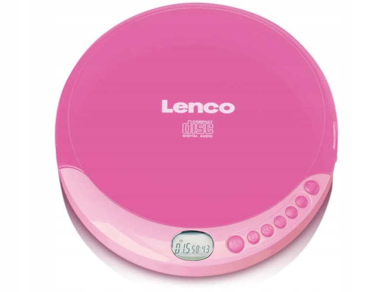 Discman Lenco CD-011PK Różowy