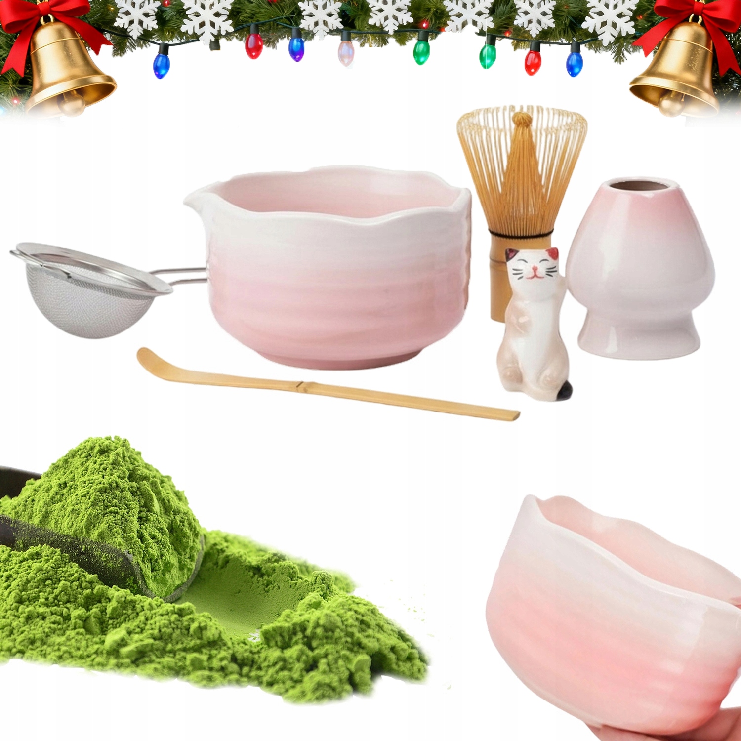 Zestaw Prezentowy Do Herbaty Matcha Tradycyjne Parzenie Matchy