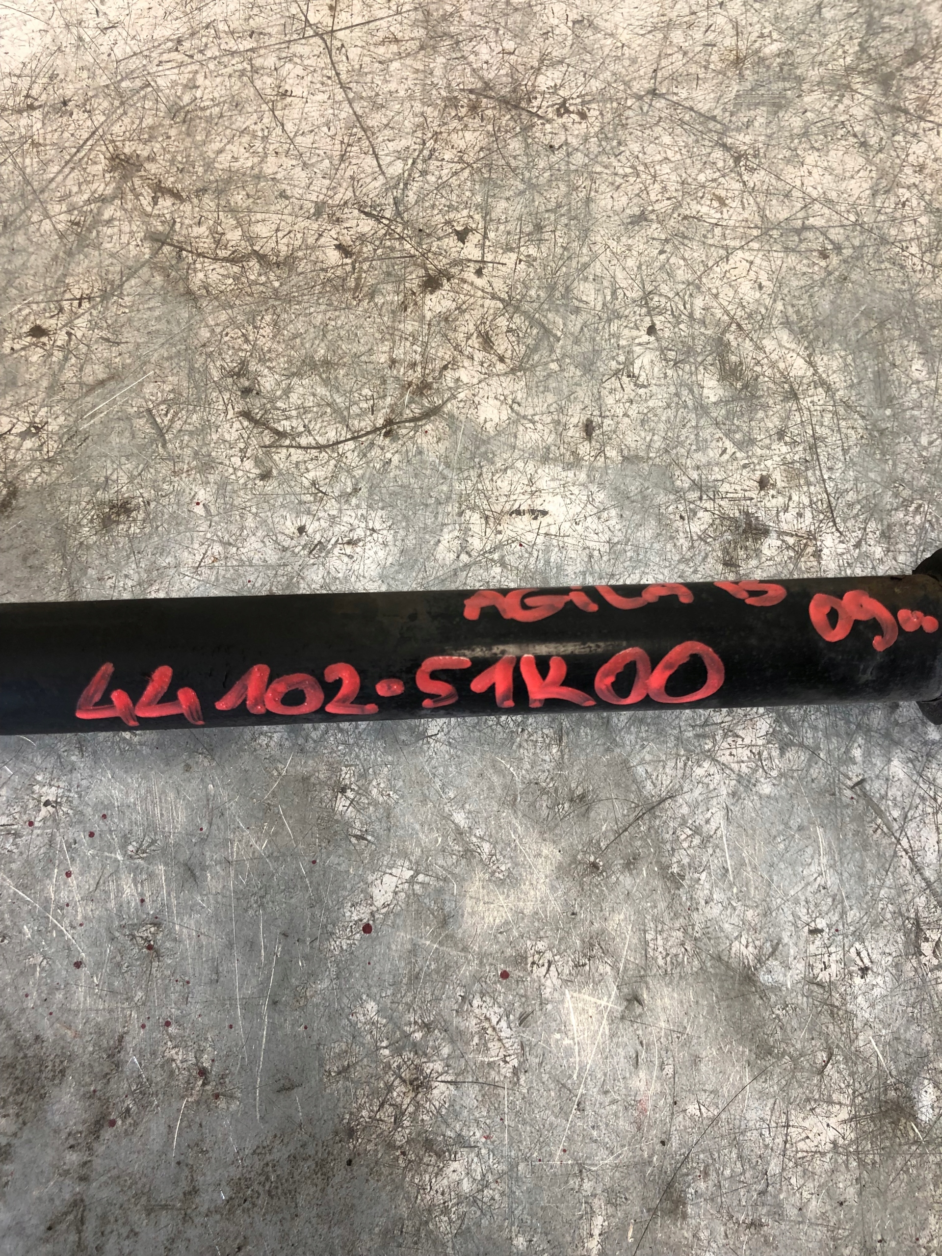 semi-axis left OPEL AGILA B 44102-51K00